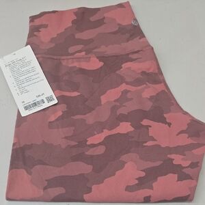 lululemon athletica Pink Camo Jeggings